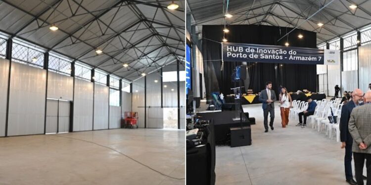 Armazém do Porto de Santos é revitalizado e vira centro de tecnologia e educação