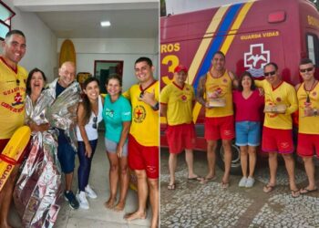 Guarda-vidas reencontram mulher resgatada de veleiro à deriva em SP: 'Emocionante'